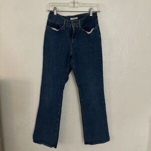 Classic Dark Blue Women's Boot Cut Jeans